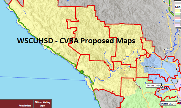 Map with lettering CVRA Proposed Maps